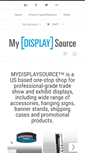 Mobile Screenshot of mydisplaysource.com